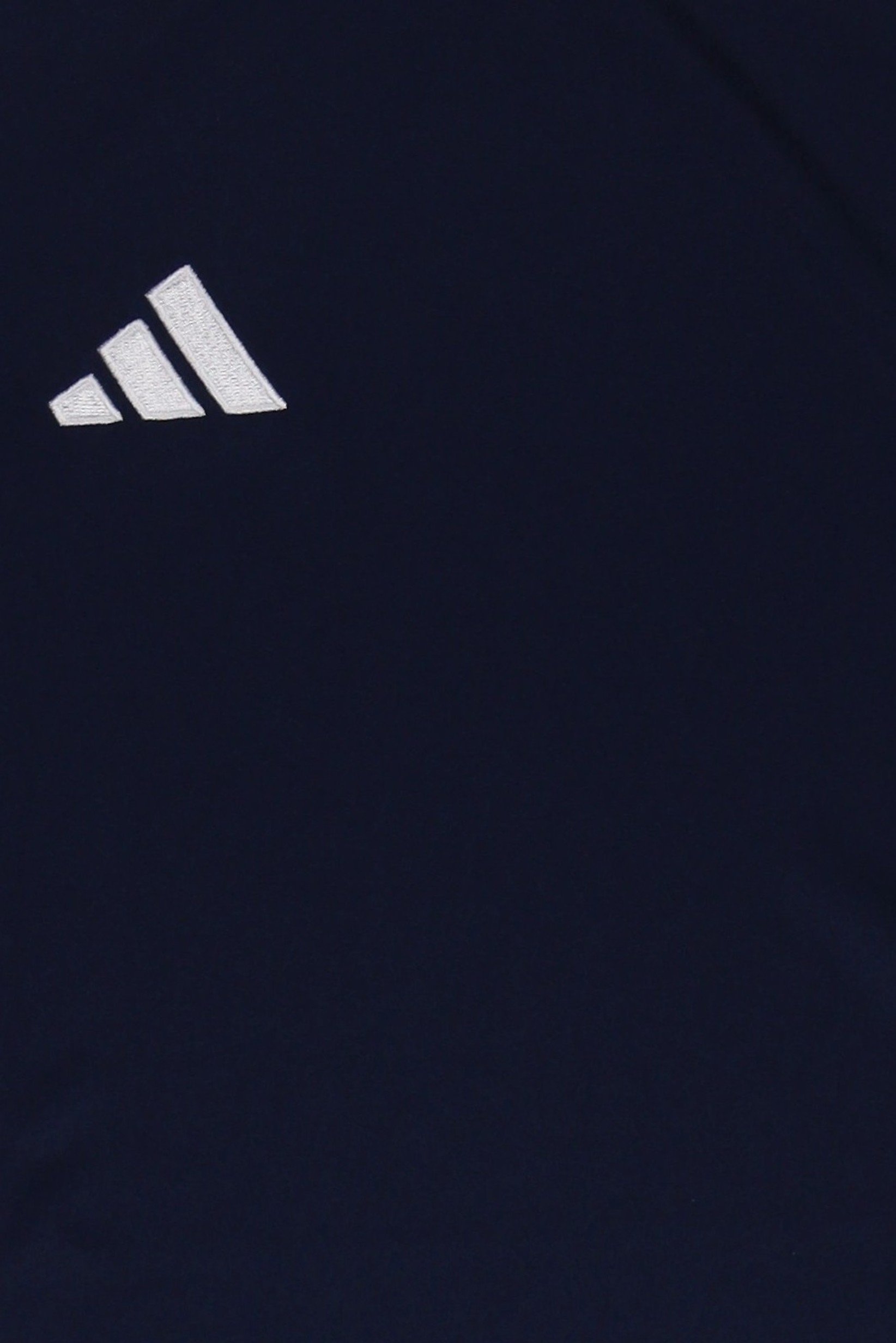 Kids Boy Embroidered Logo Short Sleeve Training T-Shirt, Navy Blue