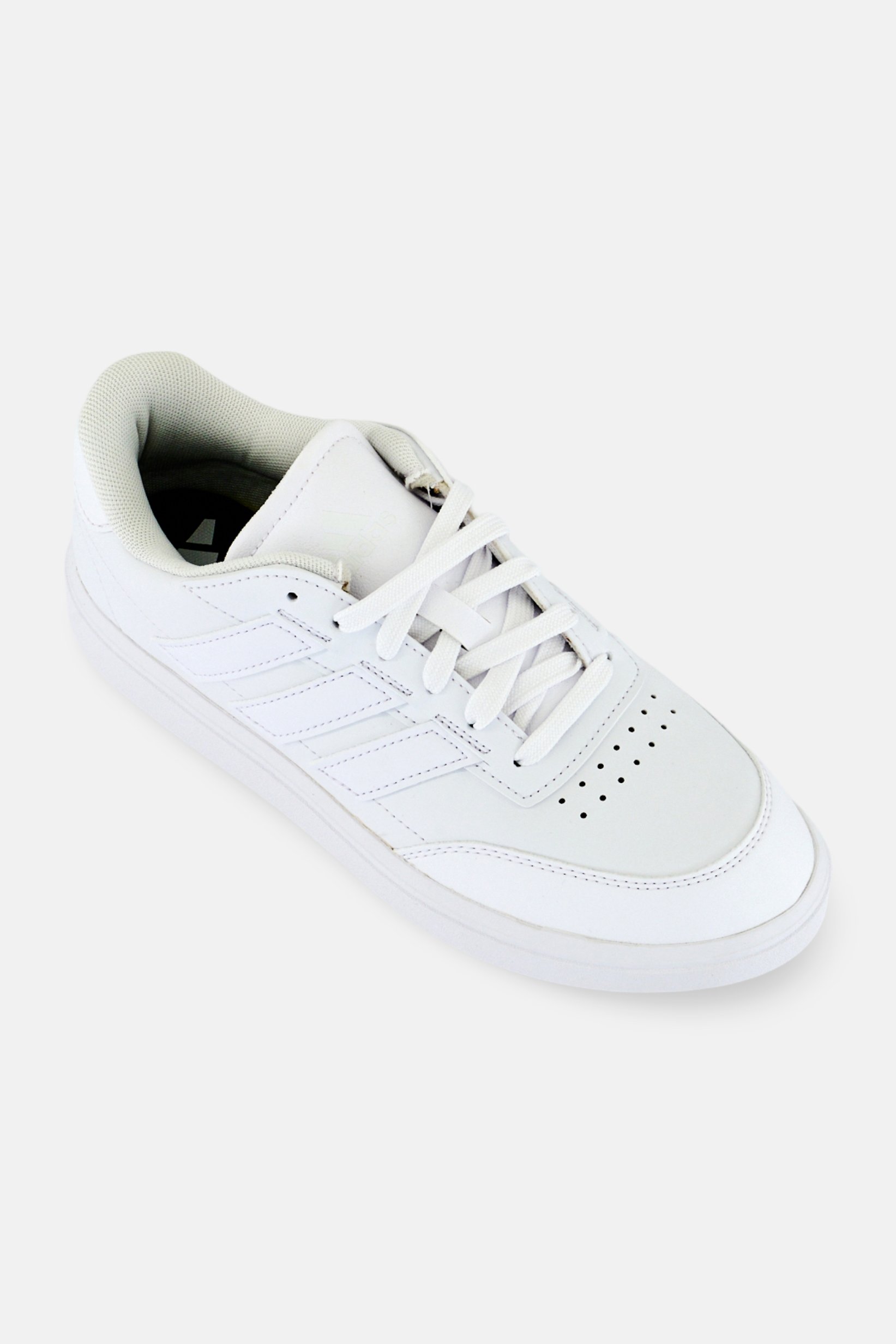 Men Courtblock Lace Up Sneakers, Multicolor