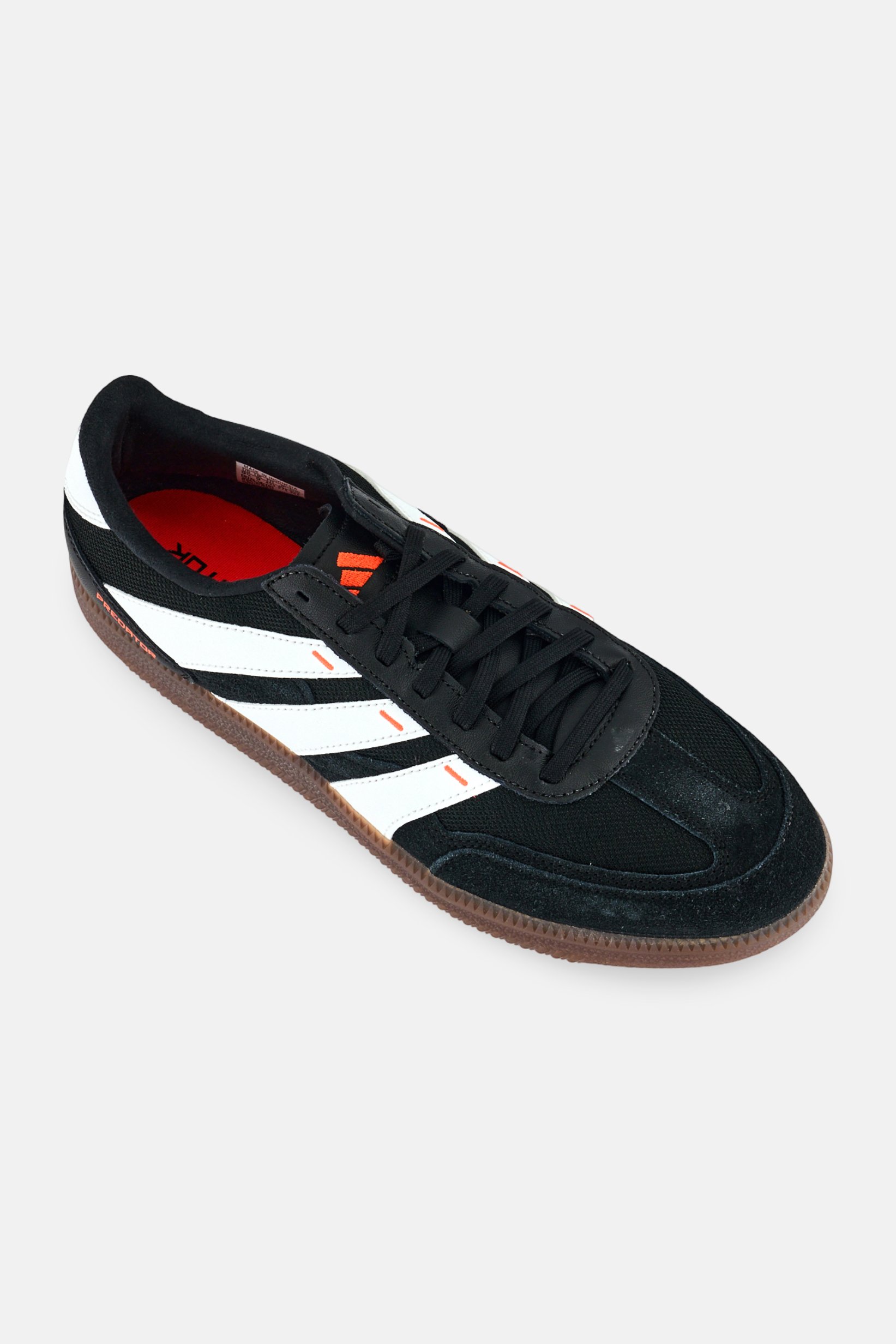 Men Predator Freesyle Lace Up Football Shoes, Black