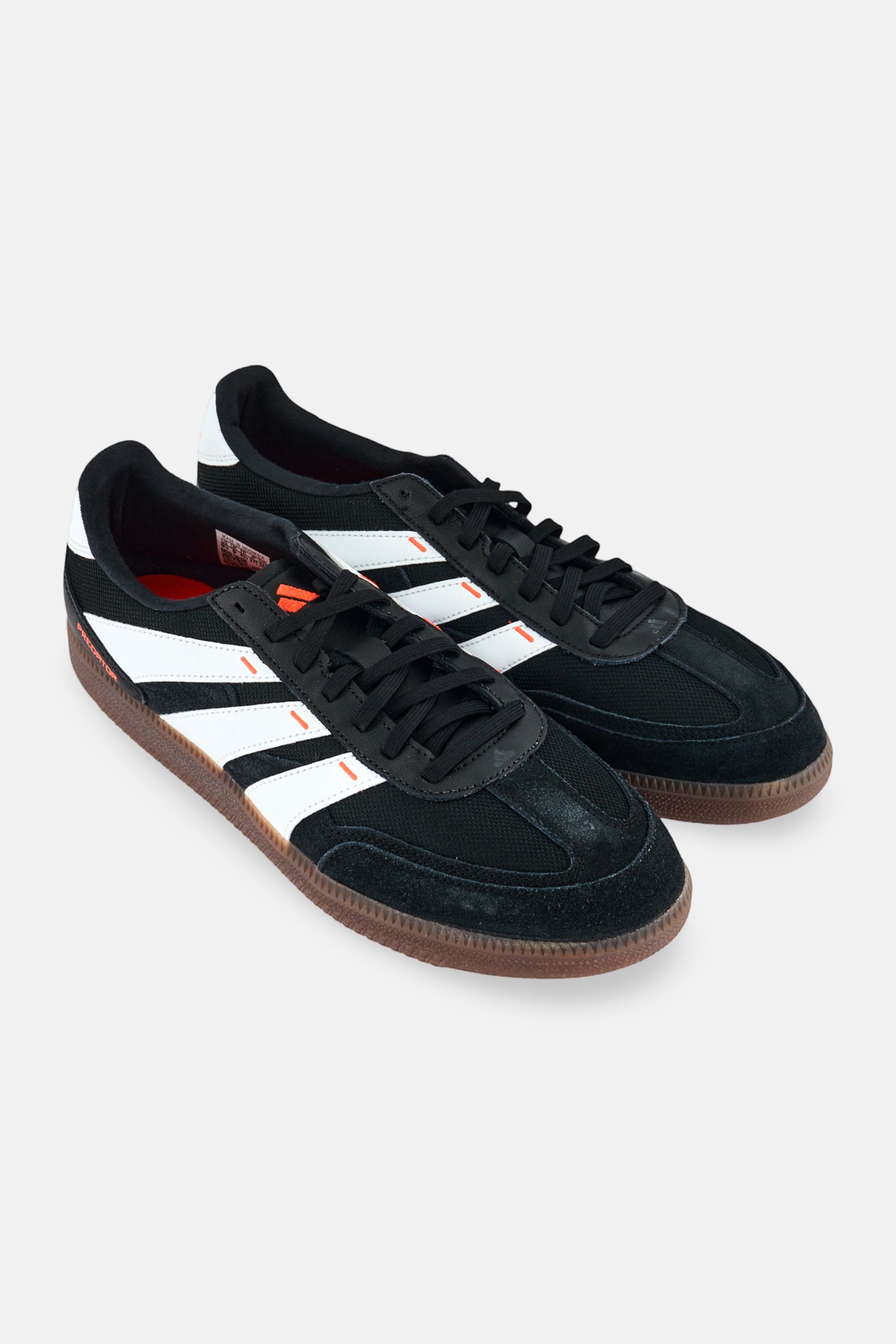 Men Predator Freesyle Lace Up Football Shoes, Black