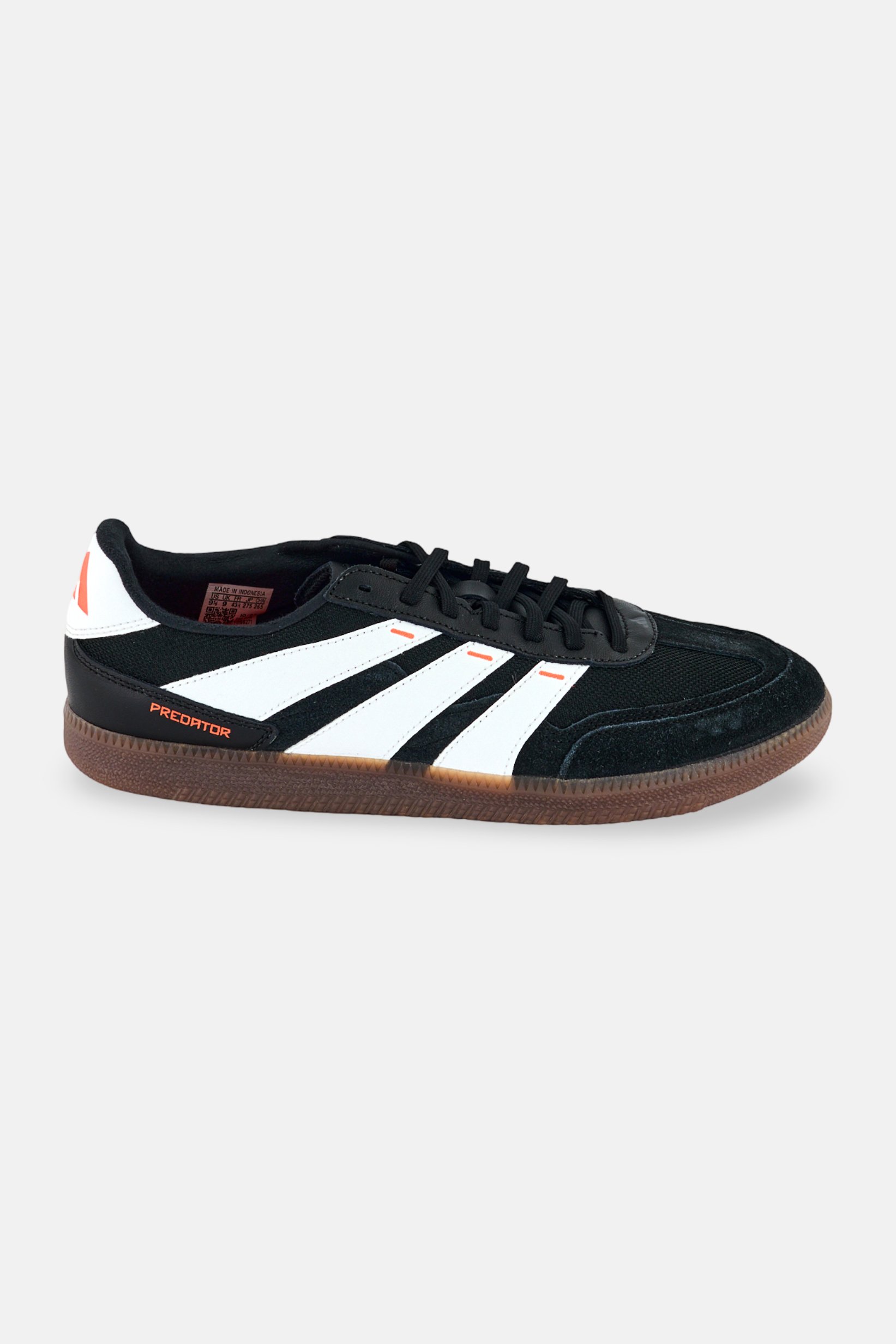Men Predator Freesyle Lace Up Football Shoes, Black