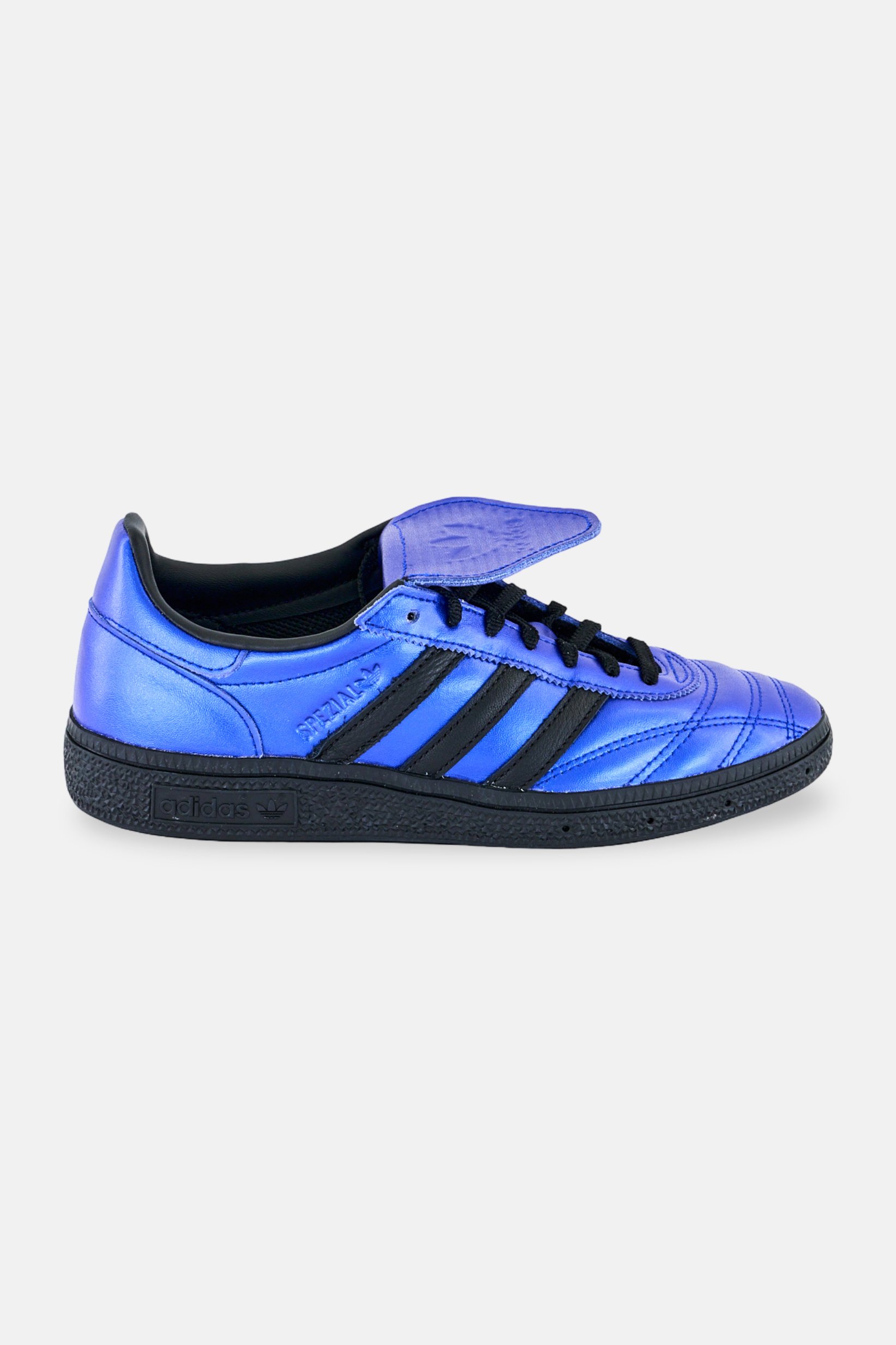 Women Handball Spezial Lace Up Outdoor Sneakers, Blue