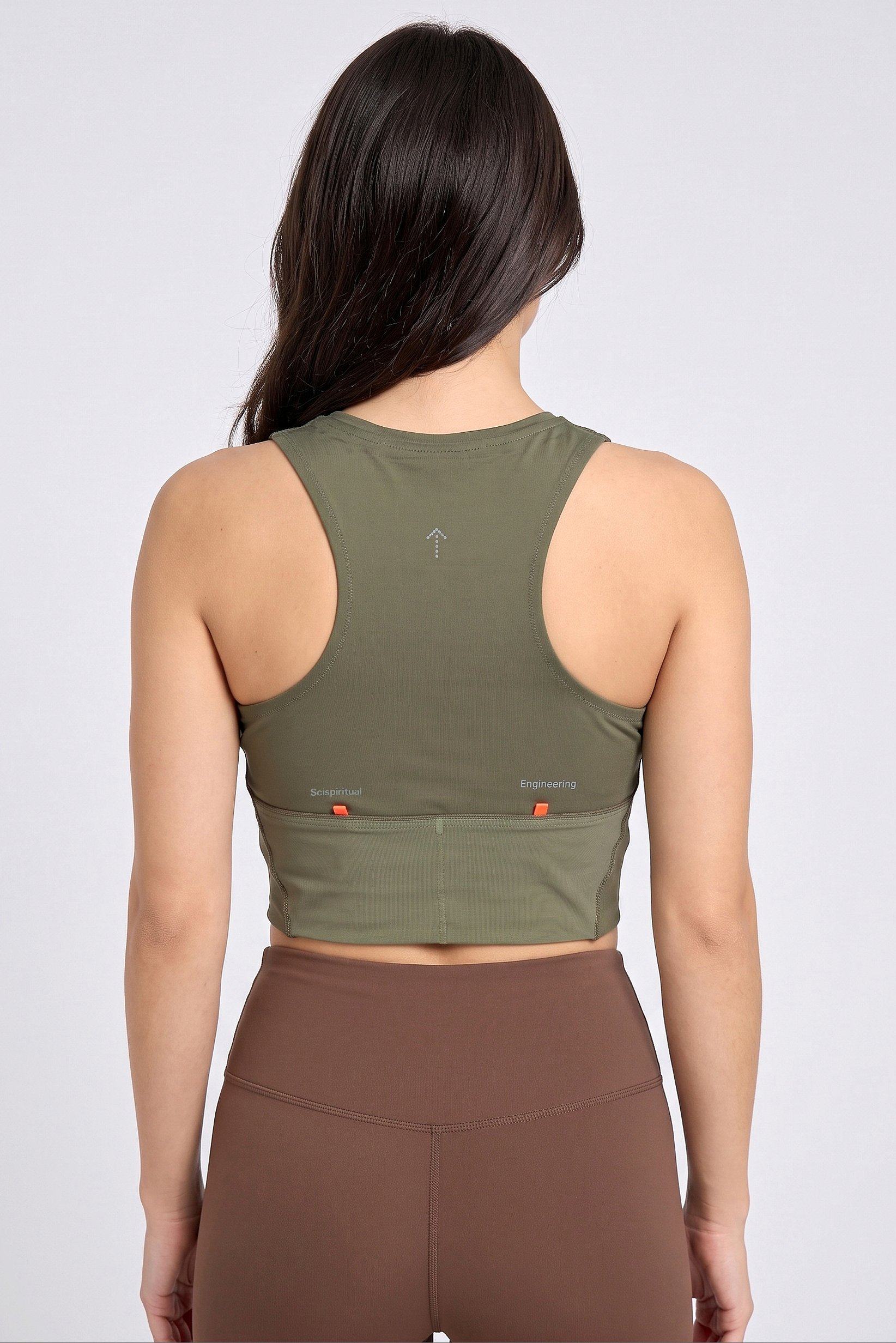 Adidas x Hermanos Women Sportswear Fit Sleeveless Running Tank Top, Olive