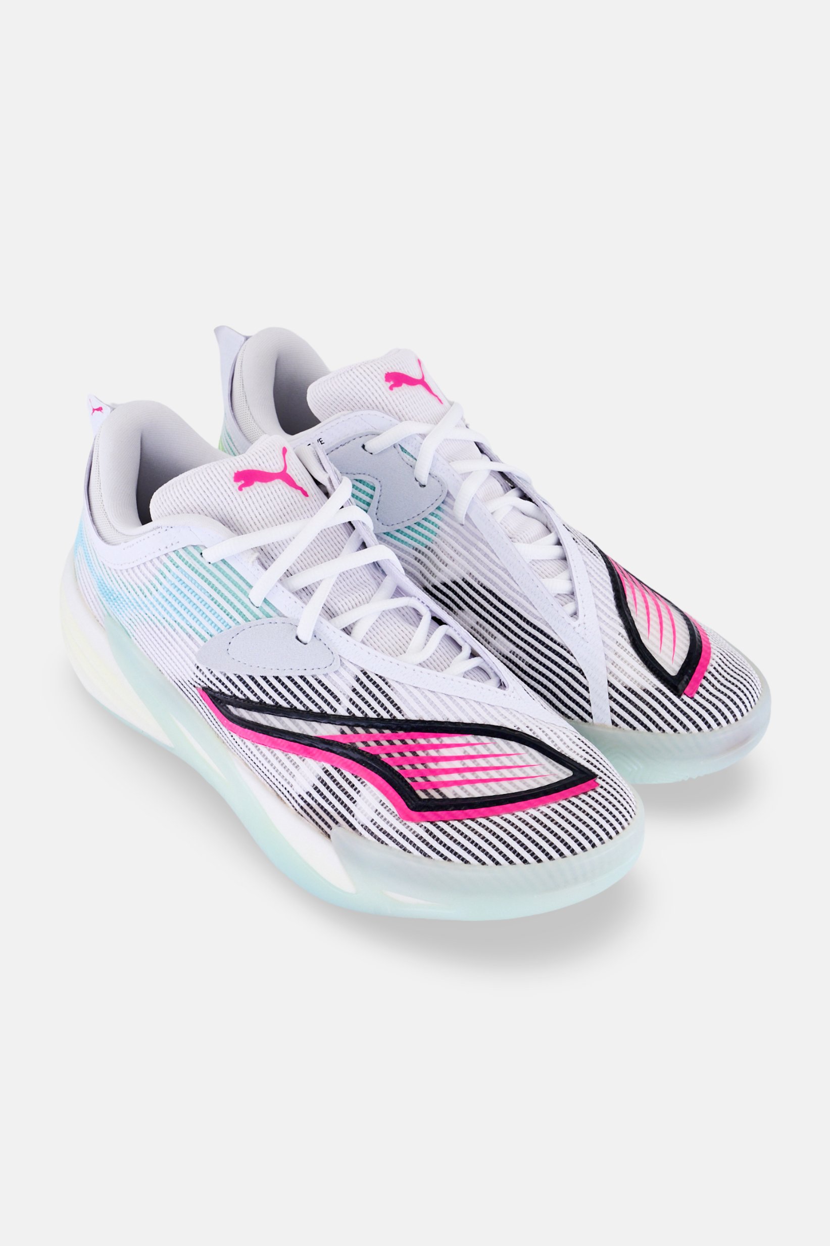 Men All-pro Nitro 2 Lace Up Basketball Shoes, Multicolor