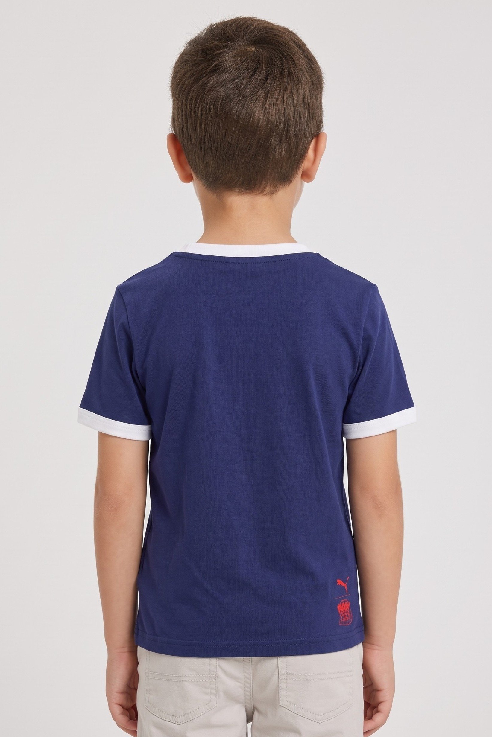 Puma x Paw Patrol Kids Boy Sportswear Fit Short Sleeve Outdoor T-shirt, Navy