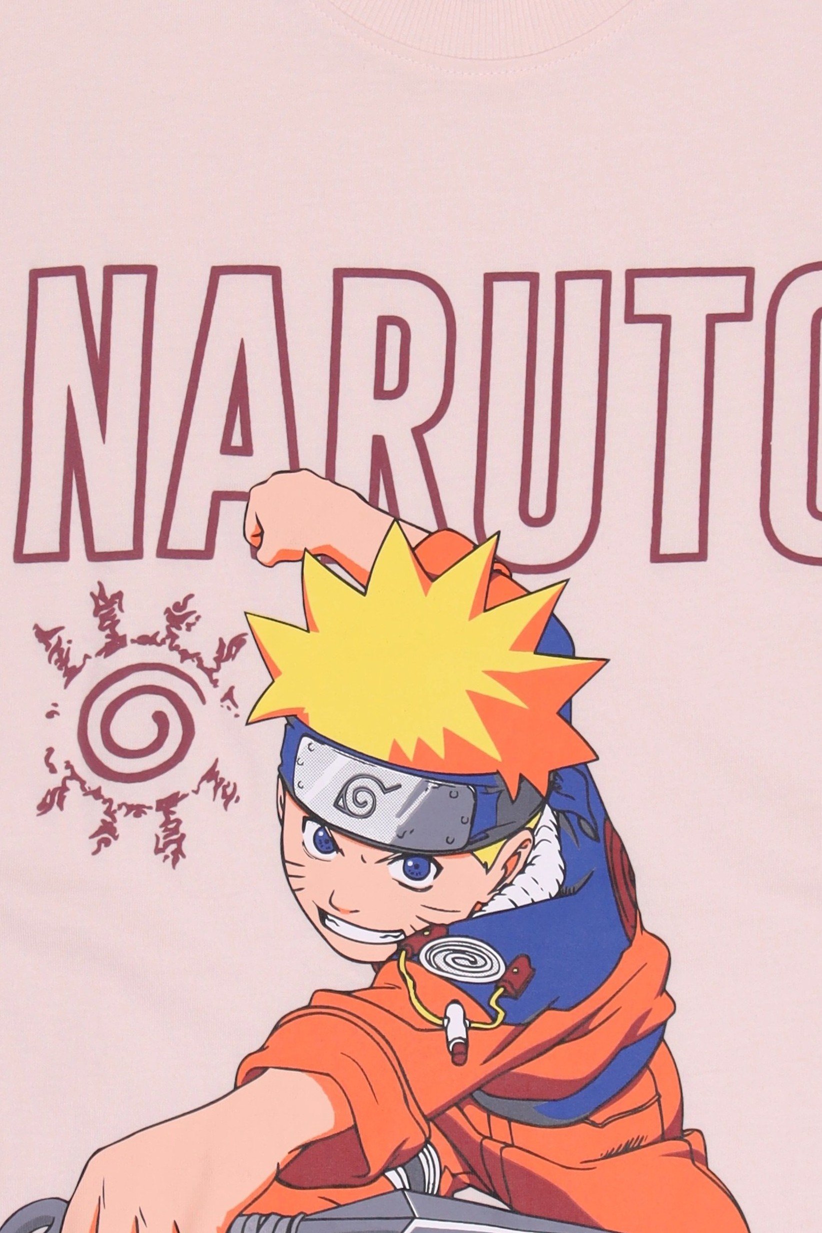 Kids Boy Crew Neck Short Sleeve Graphic Print T-Shirt, Light Peach