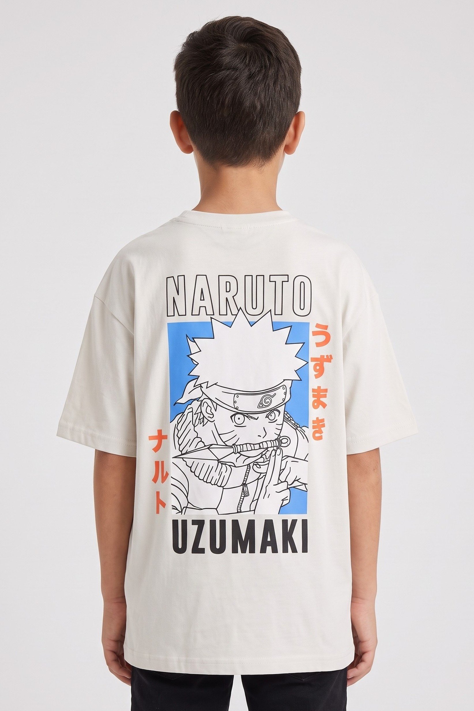 Kids Boy Crew Neck Short Sleeve Graphic Print T-Shirt, Light Grey