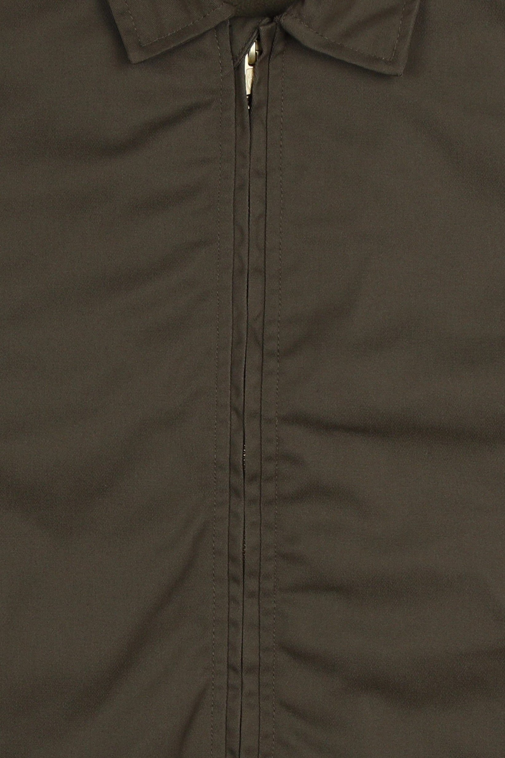 Kids Boy Embroidered Logo Jacket Shirt, Dark Olive