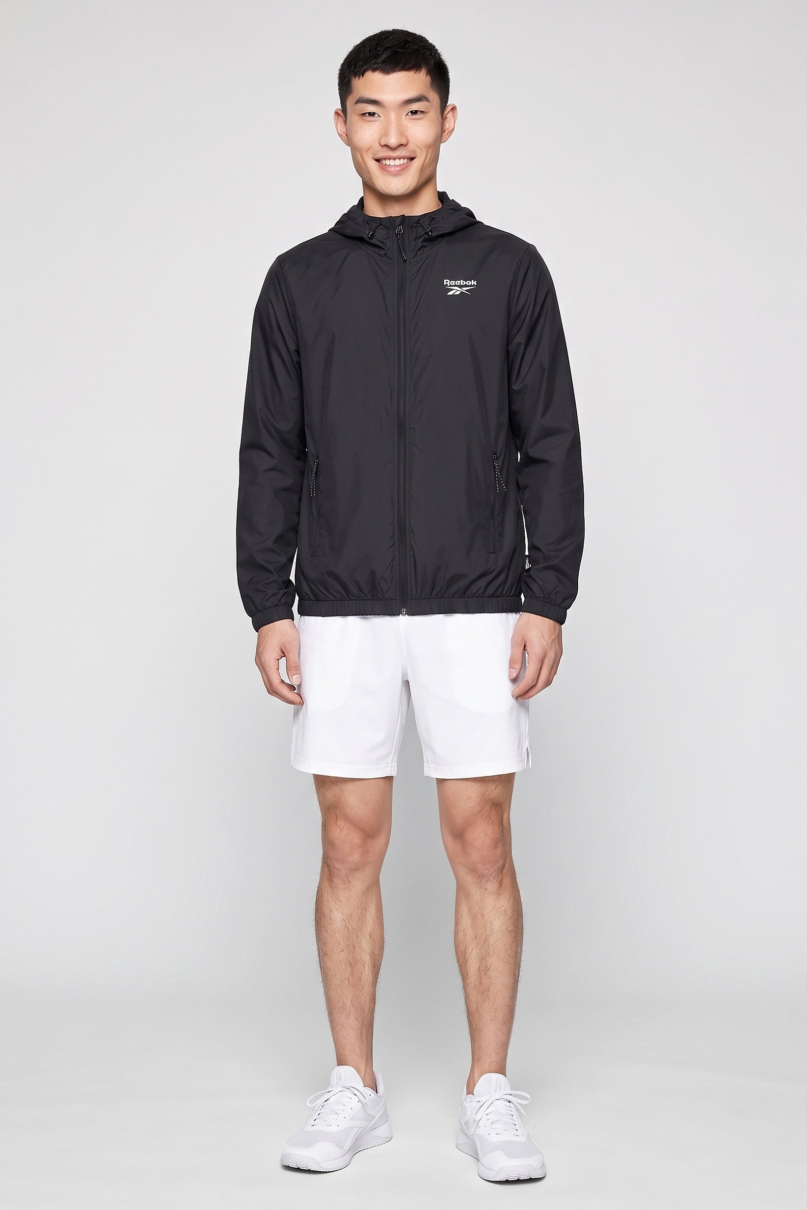 Men Sportwear Fit Long Sleeve Training jacket, Black