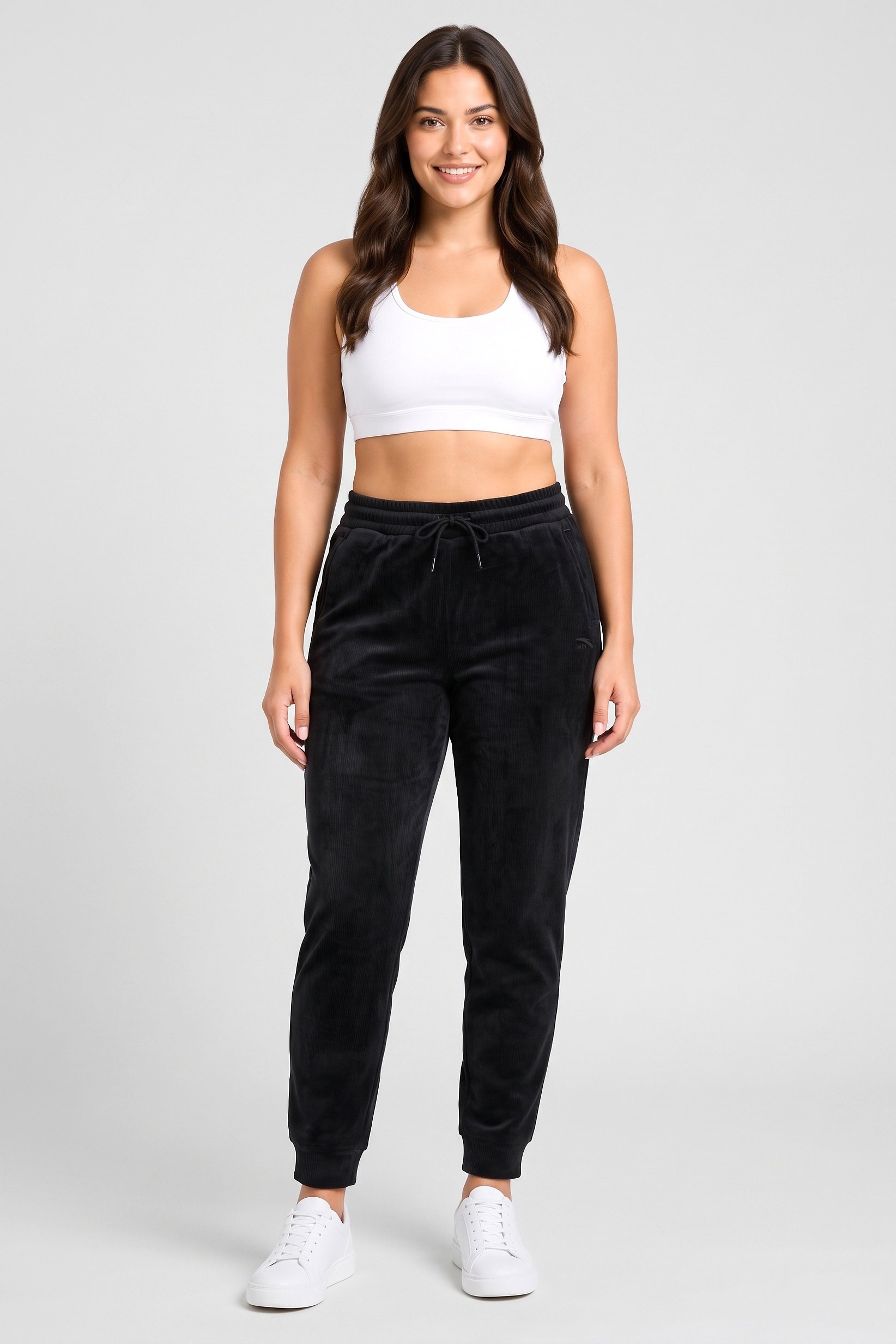 Women Regular Fit Outdoor Sweatpants, Black