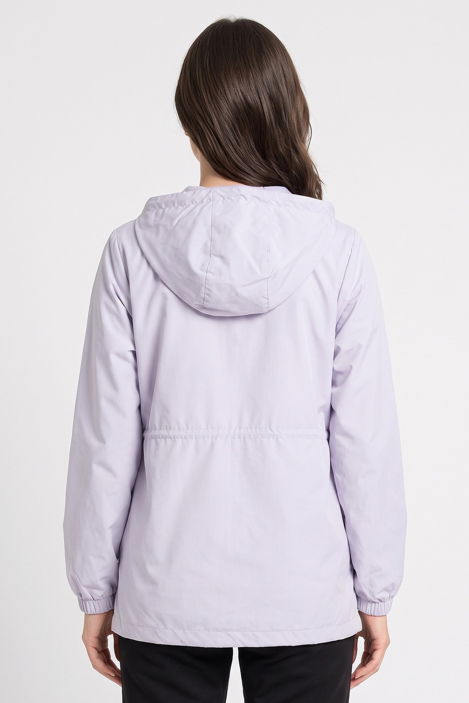 Women Sportswear Fit Outdoor Windbreaker Jacket, Lavender