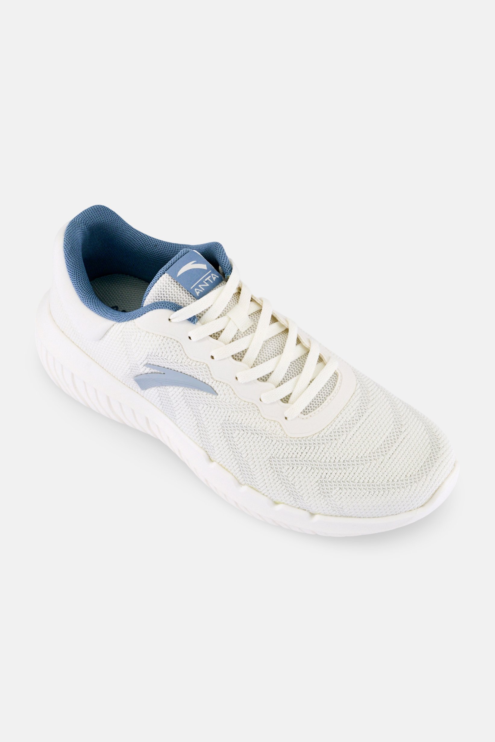 Men Cross Lace Up Training Shoes, White