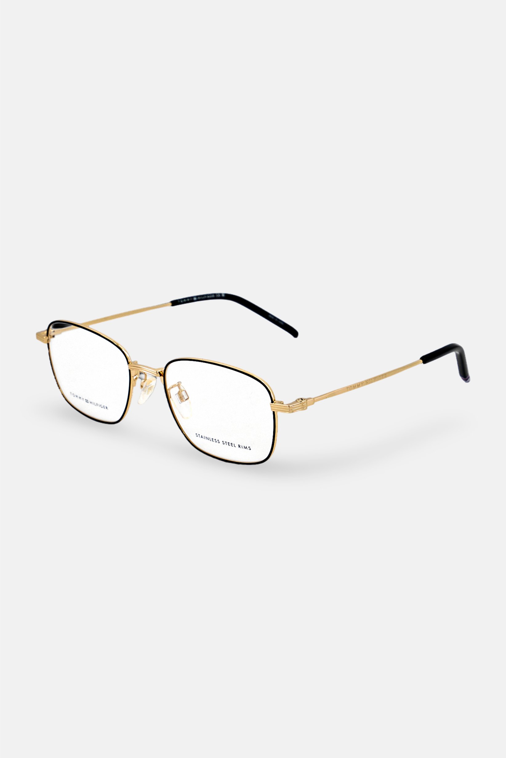 Men TH 2010 F Rectangle Sunglasses, Black