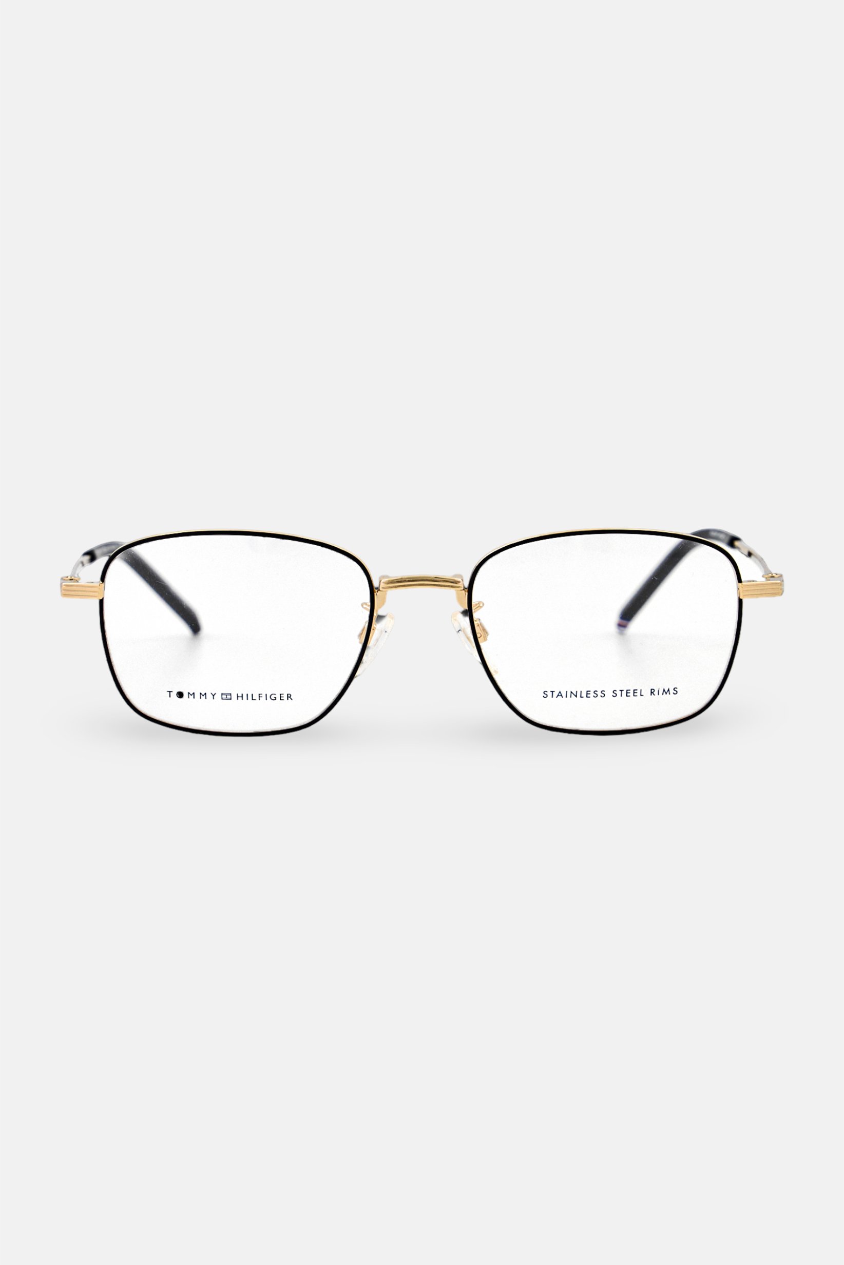 Men TH 2010 F Rectangle Sunglasses, Black