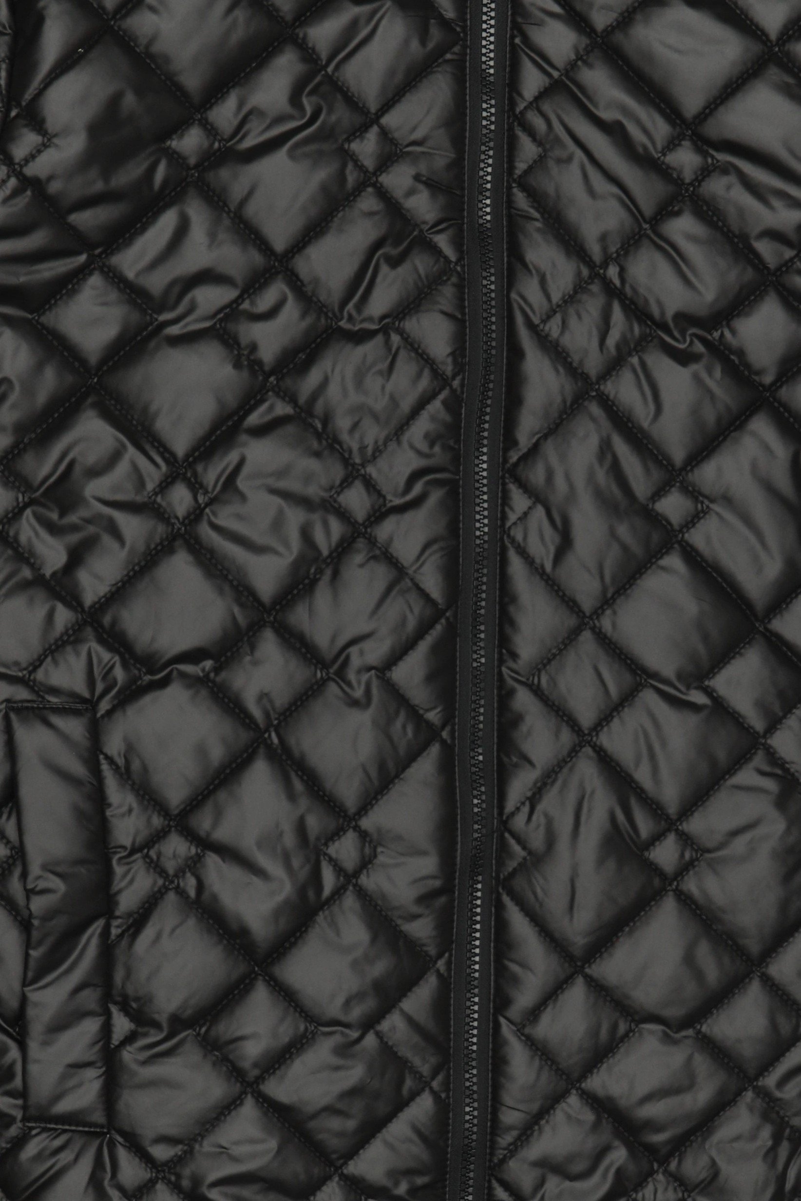 Women Quilted Puffer Jacket, Black