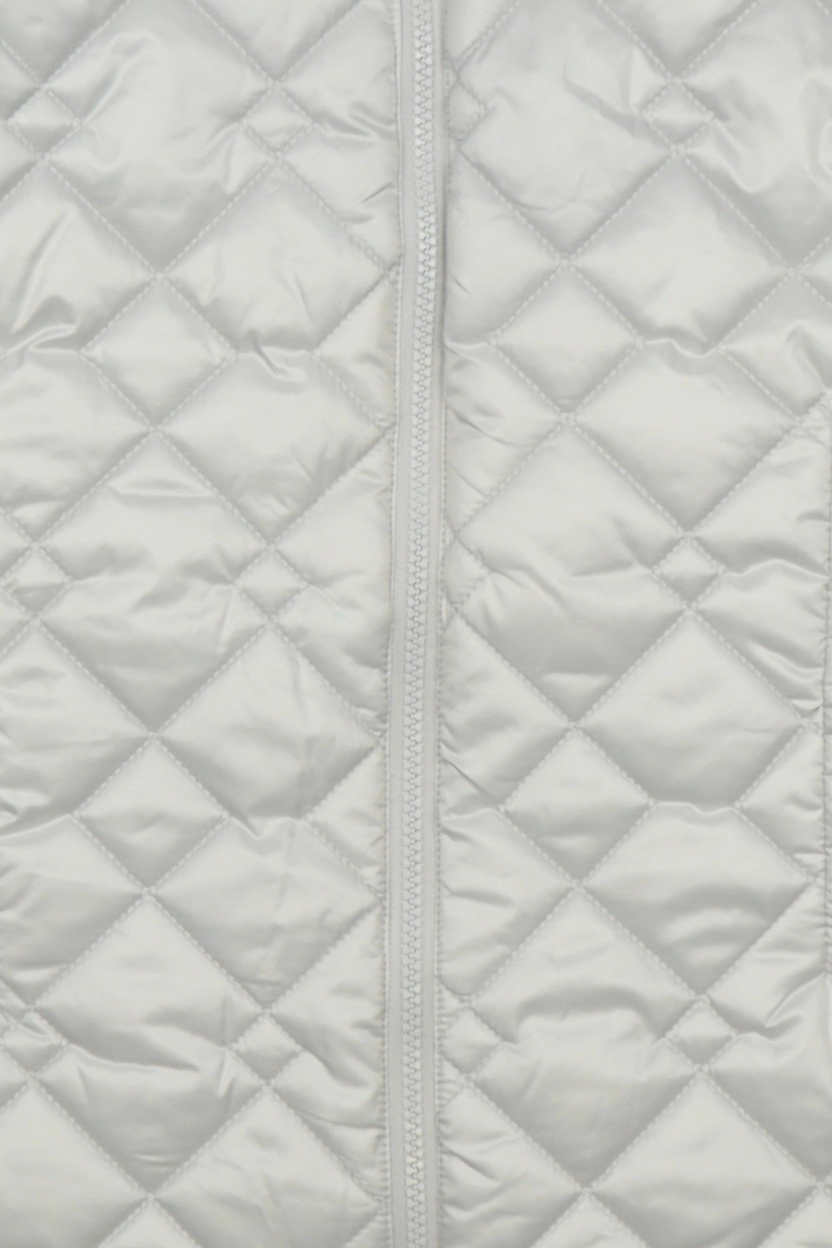 Women Quilted Puffer Jacket, Light Grey