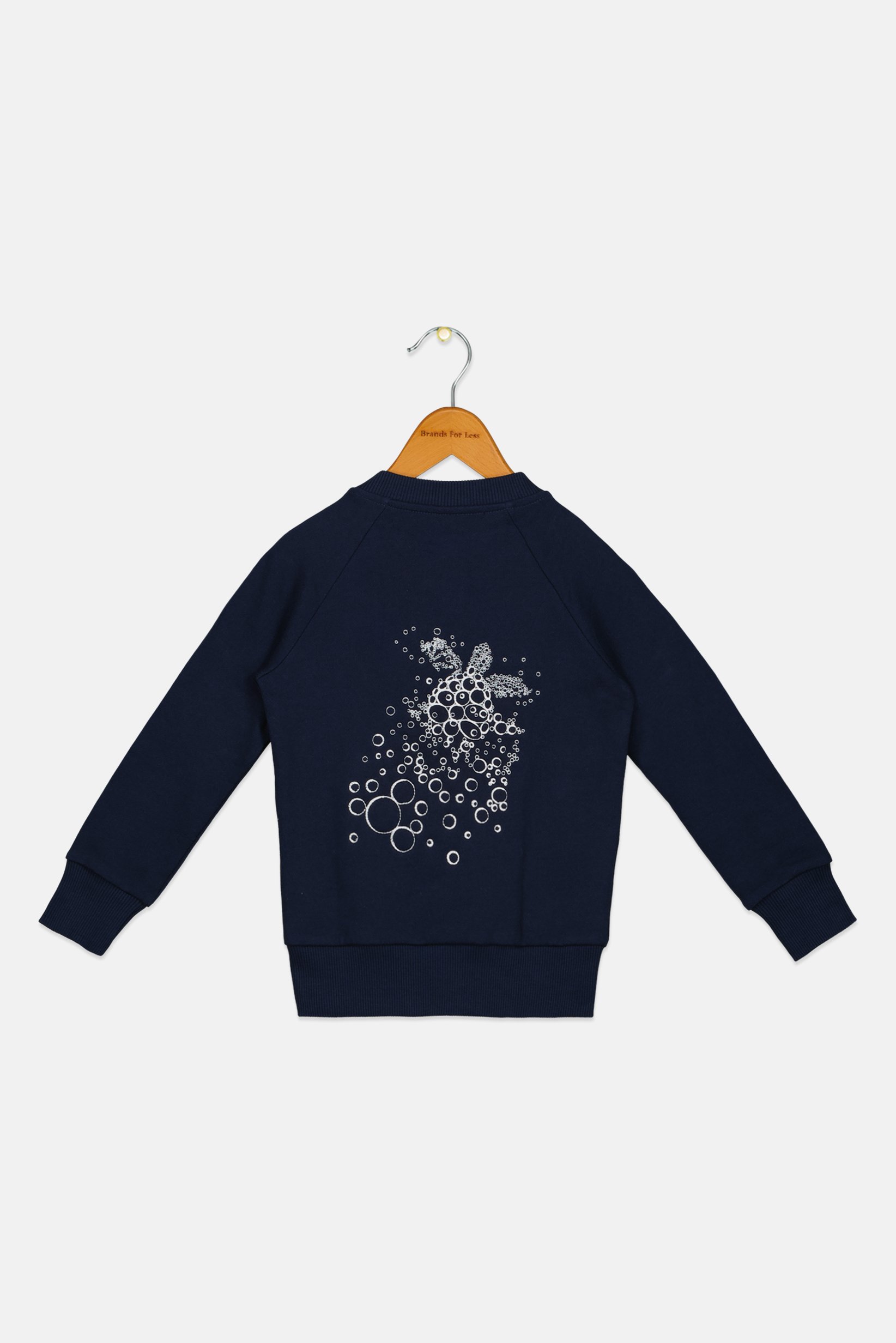 Toddlers Boy Full Zip Plain Jacket, Navy