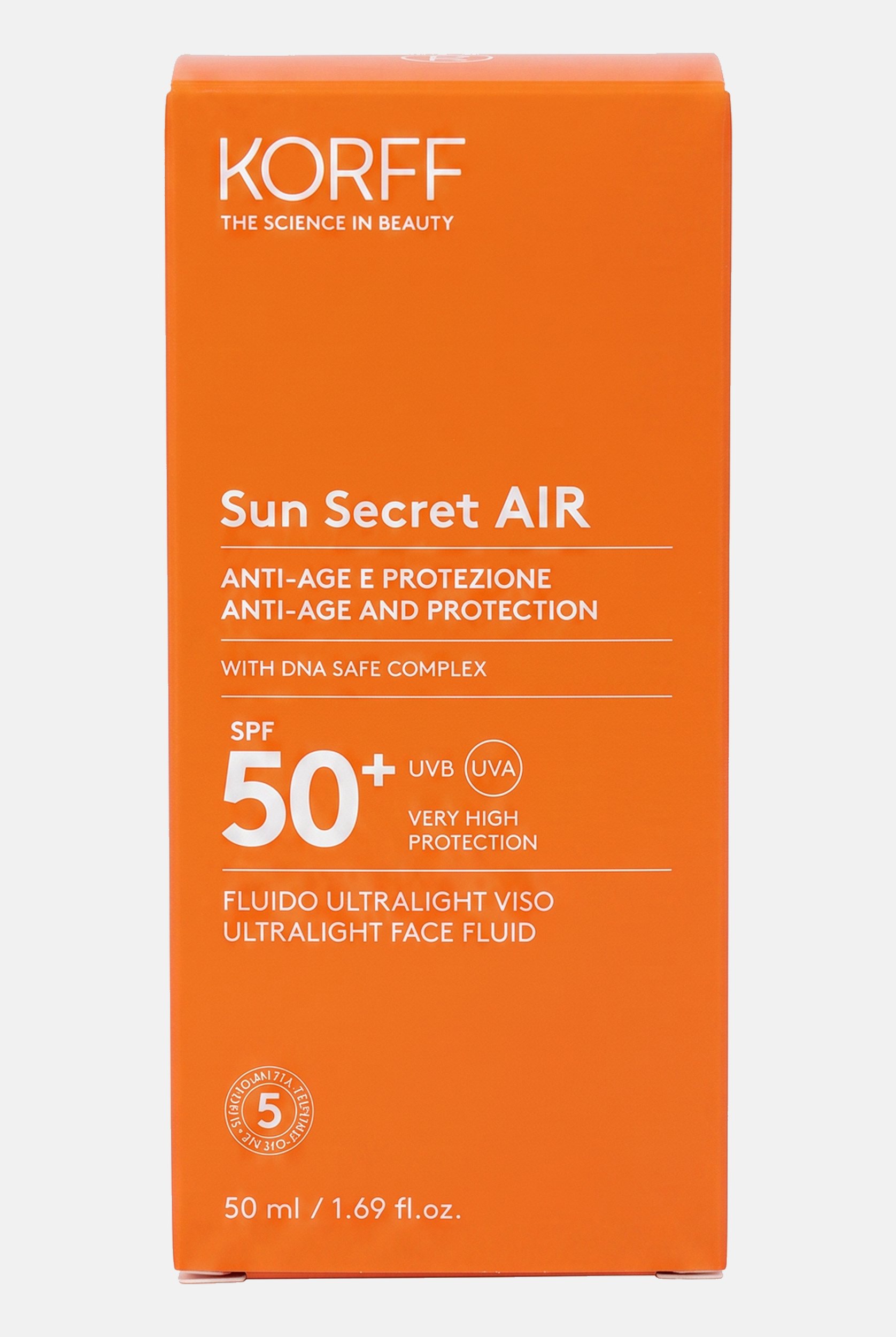 Sun Secret Air Ultralight Face Fluid SPF 50 50ml