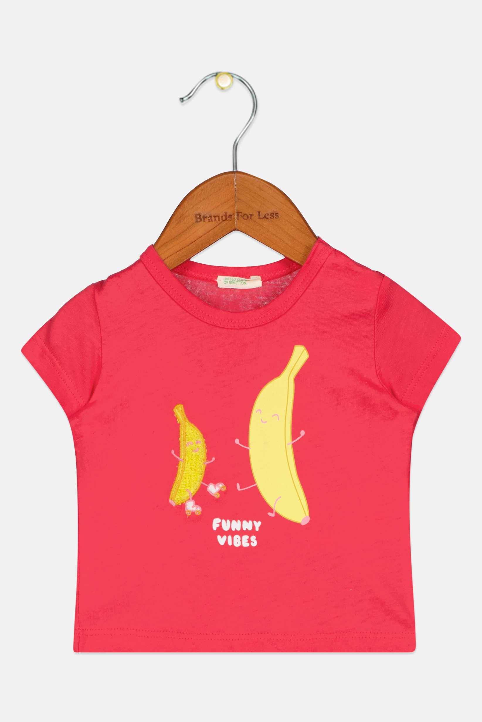 Toddlers Girl Crew Neck Short Sleeve Graphic Print T-Shirt, Fuchsia