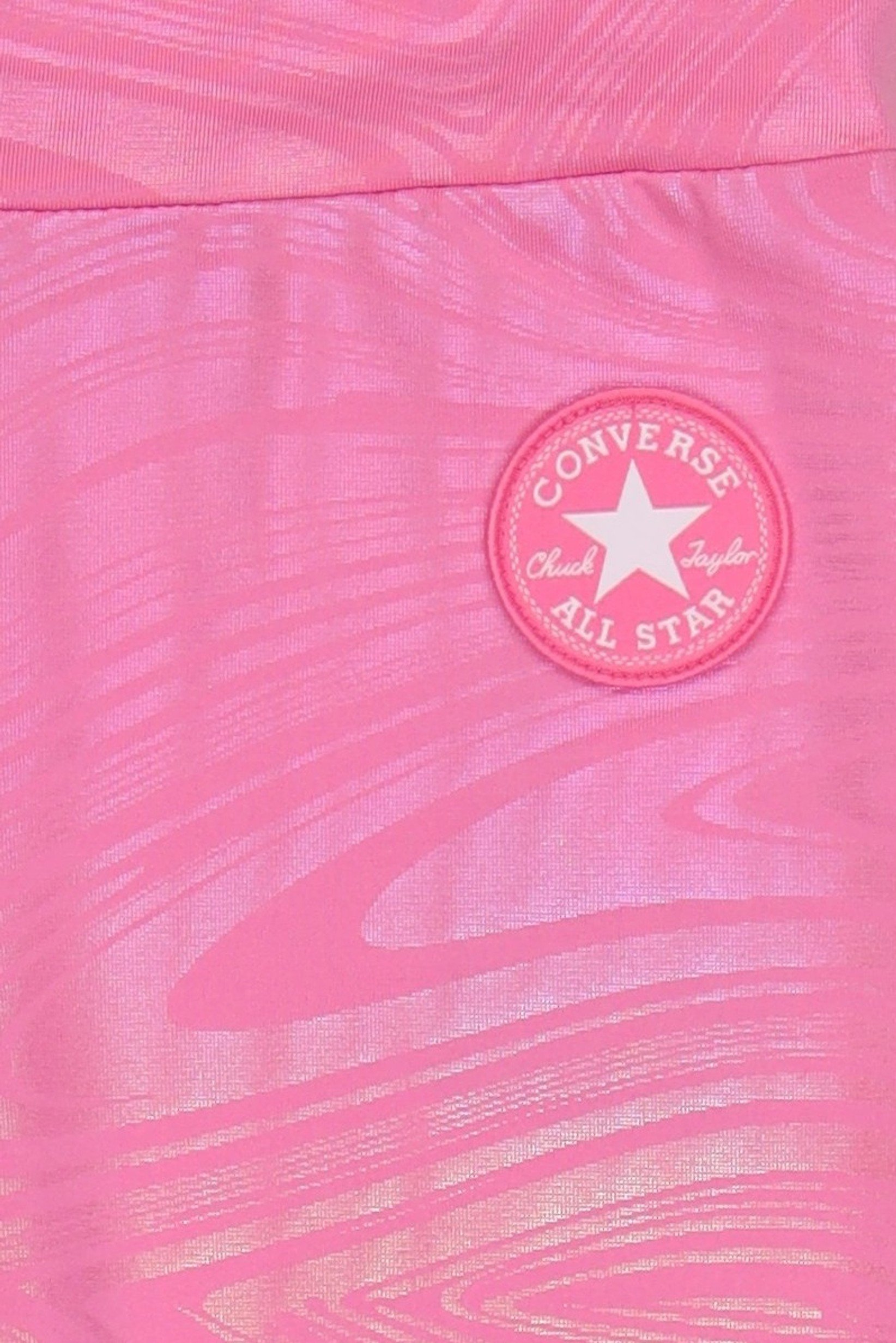 Kids Girl Sportswear Fit Brand Logo Training Leggings, Pink
