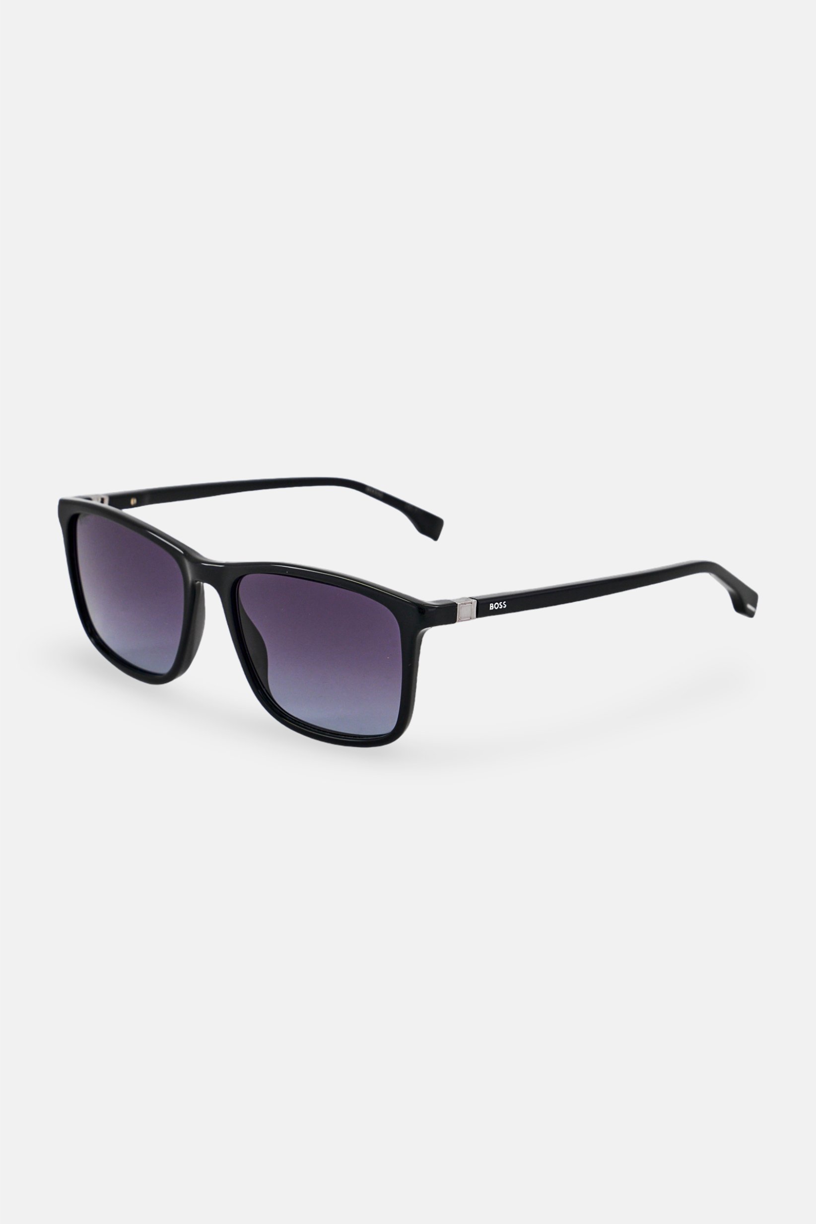 Boss Men BOSS1434 Square Sunglasses, Black