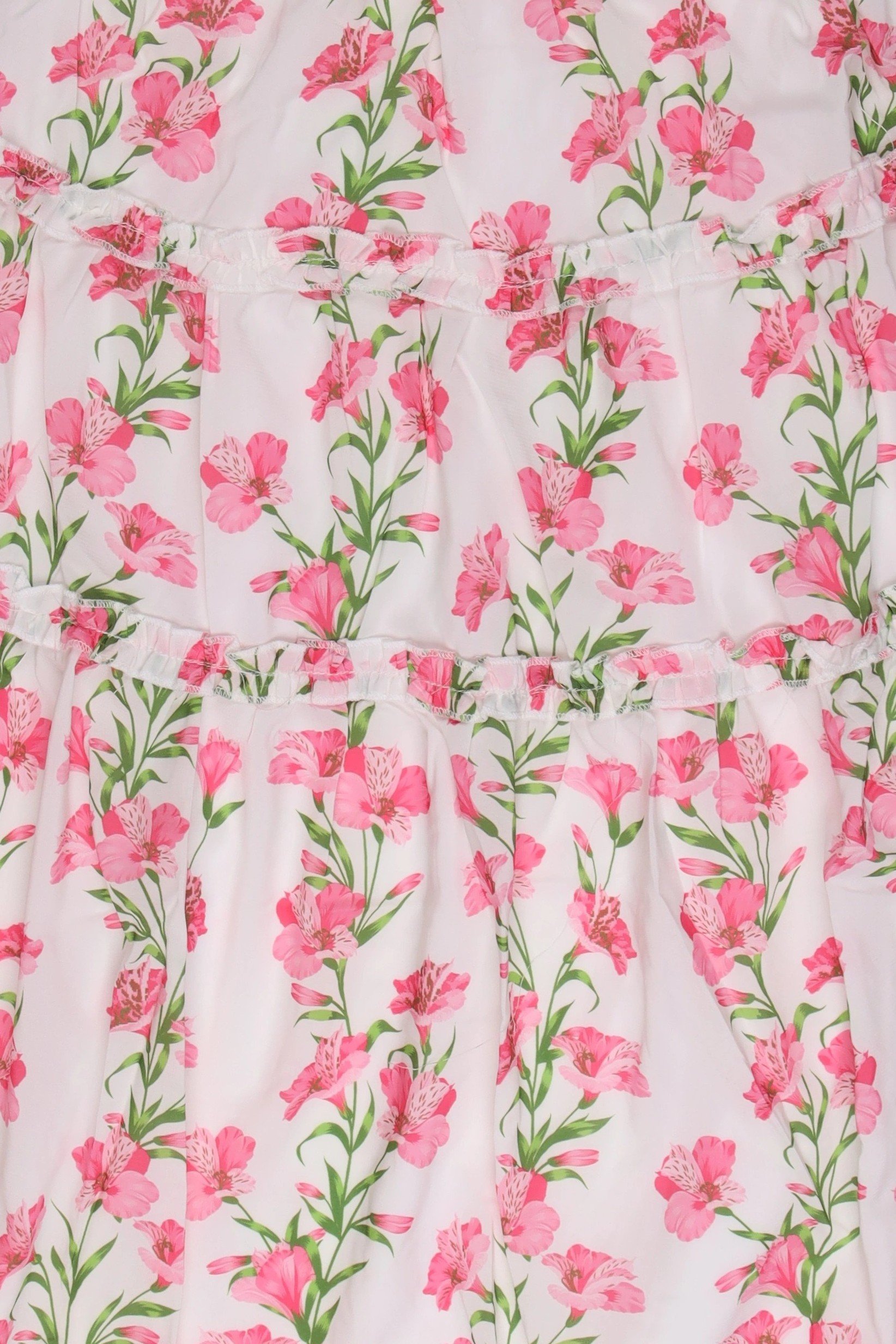 Kids Girl Floral Print Dress, Multicolor