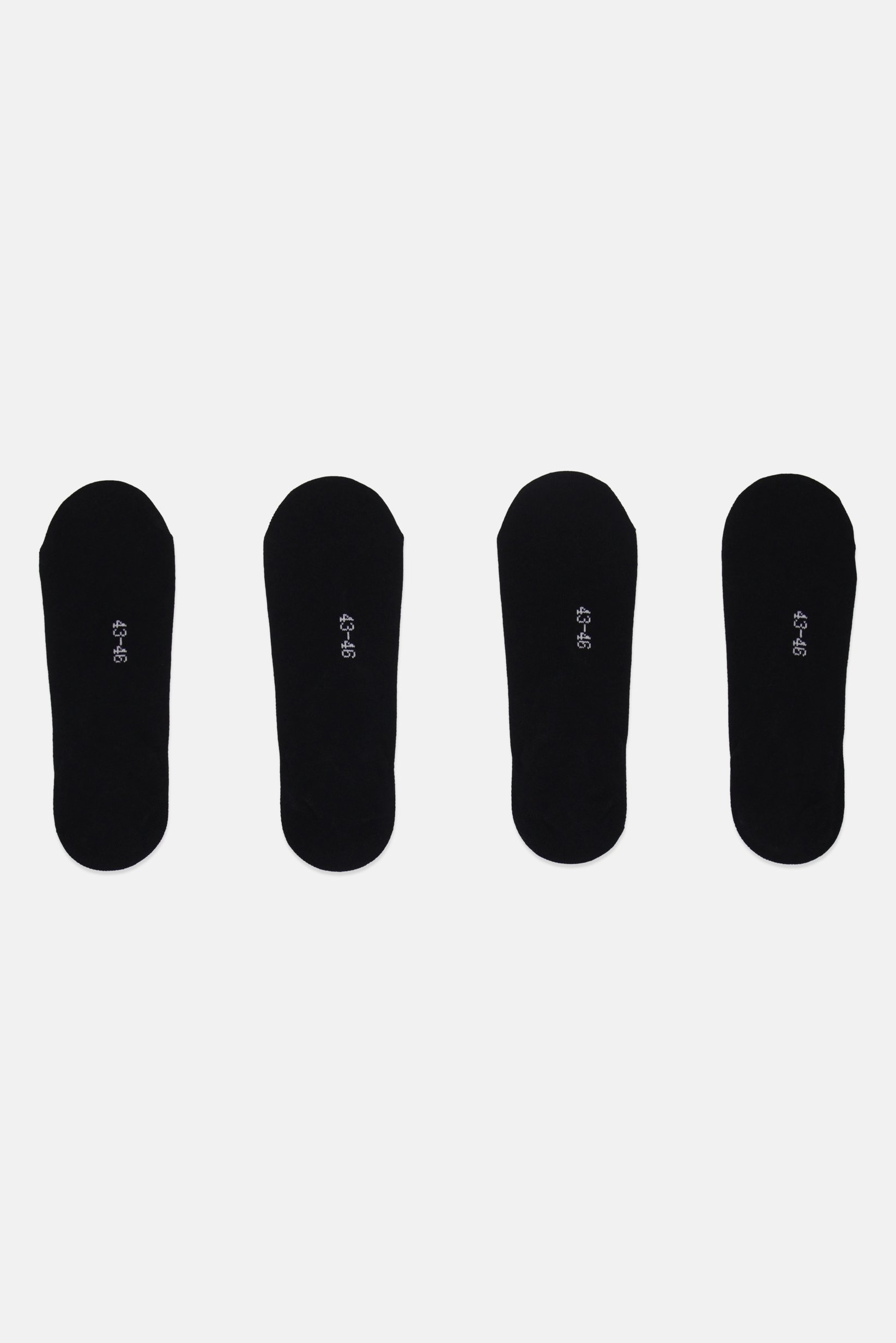 Men 4 Pairs Brand Logo High Cut Crew Socks, Black