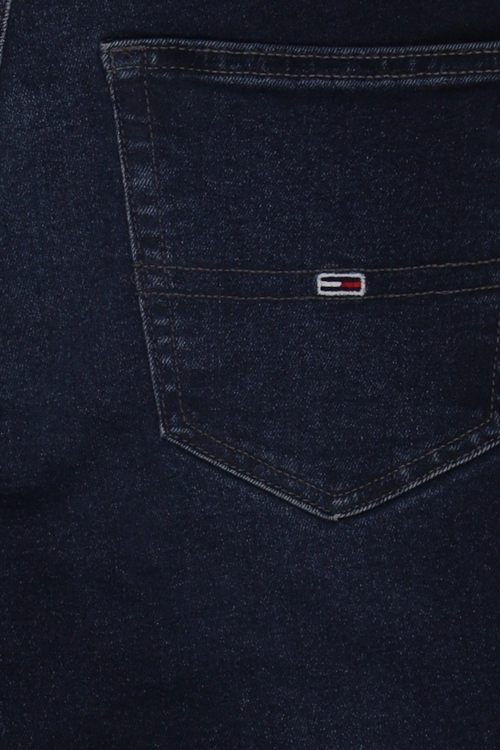 Tommy Hilfiger Jeans Men Slim Fit Embroidered Logo Stretchable Jeans, Navy