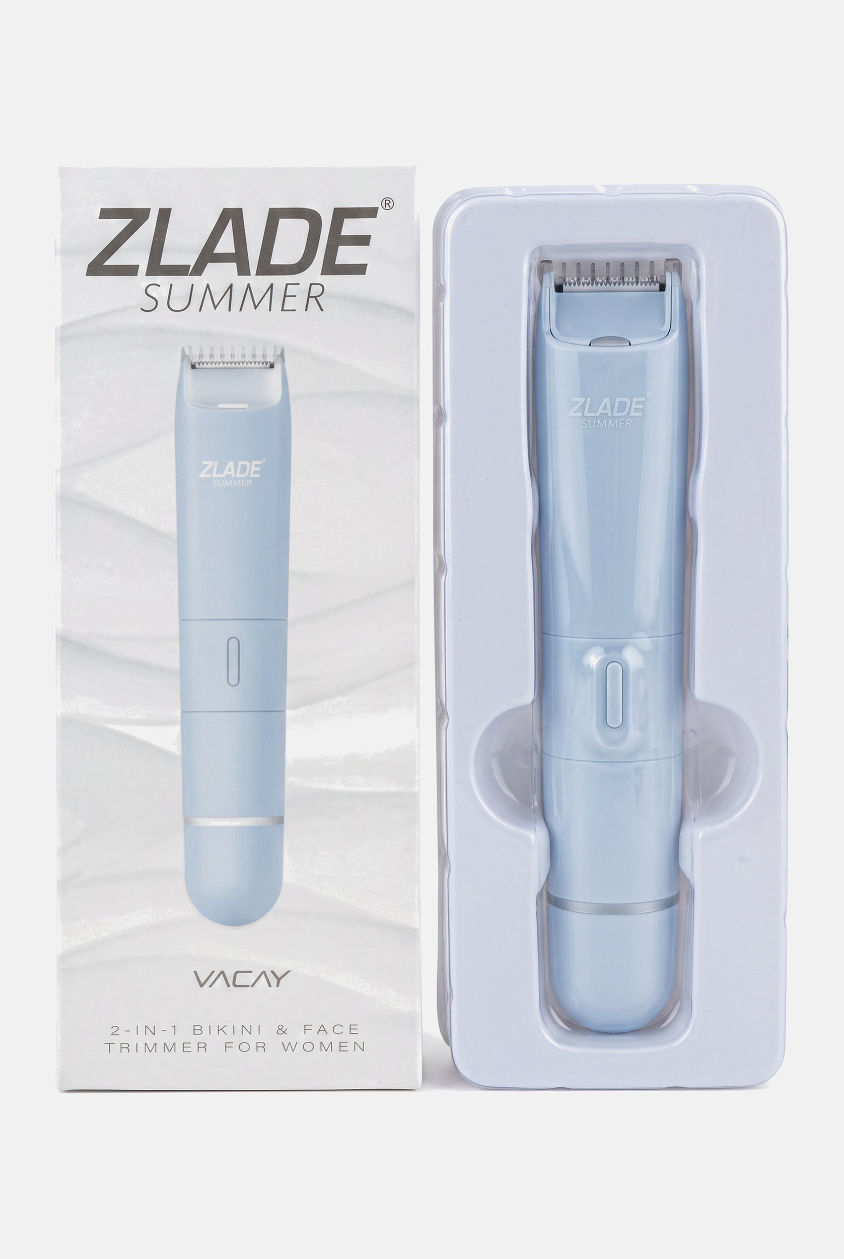 2 In 1 Facial Hair Removal Shaver and Body Trimmer