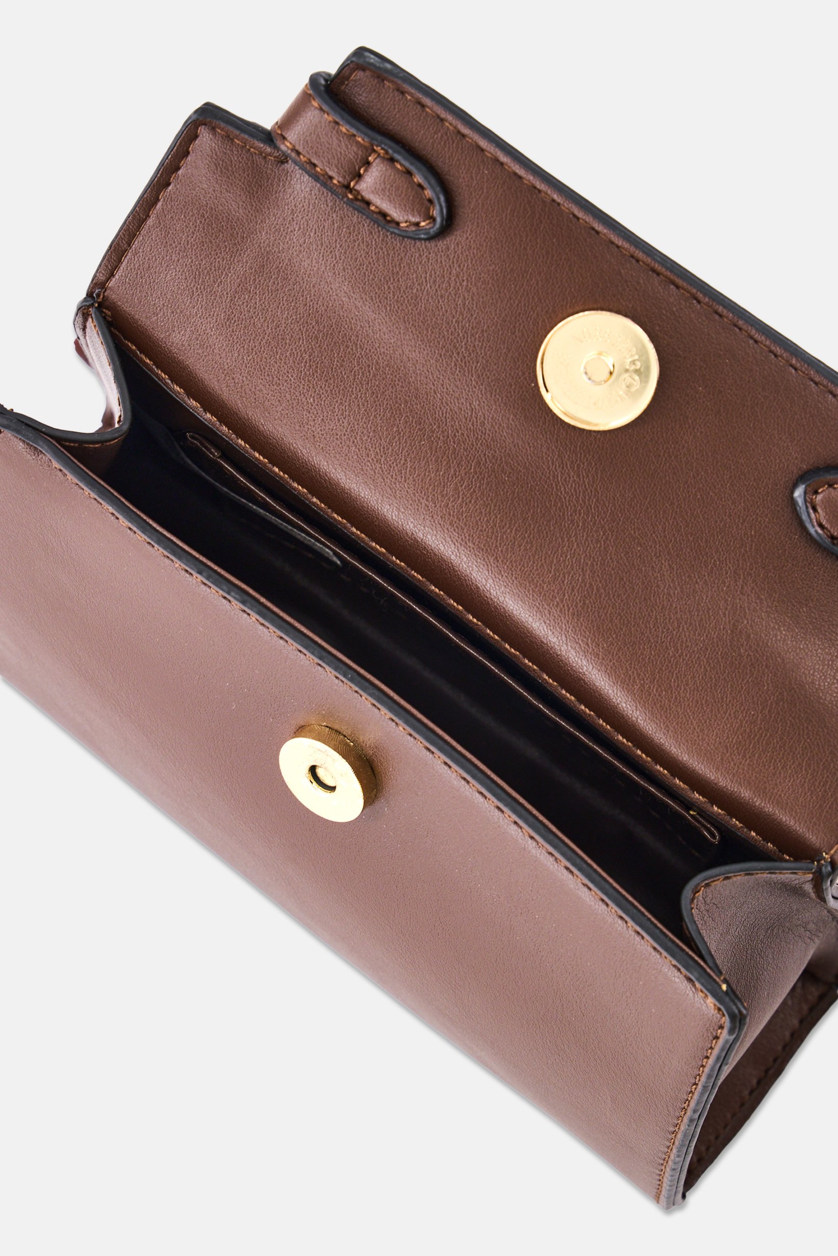 Women Brand Logo Cross Body Bag, Brown
