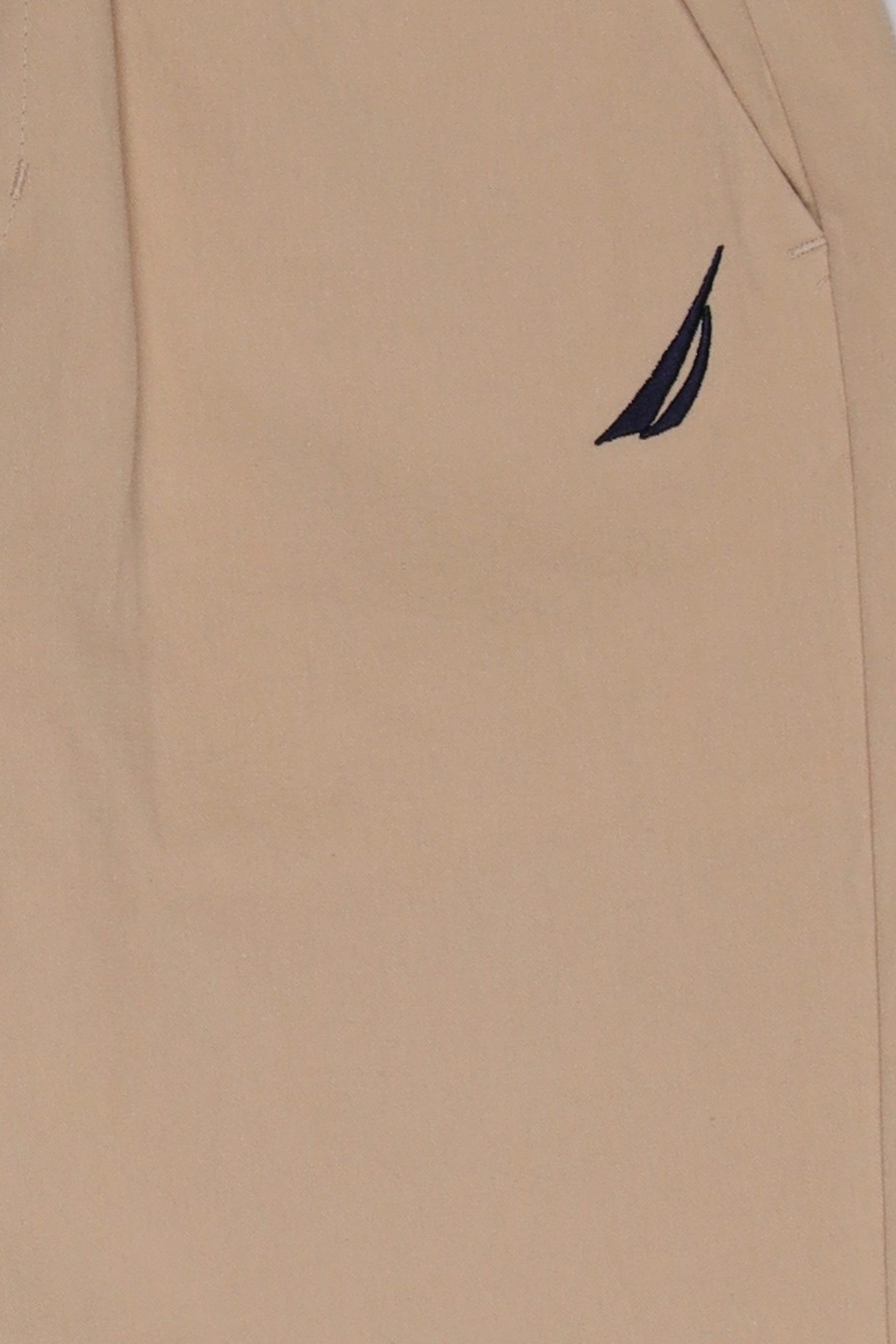 Kids Boy Regular Fit Plain Chino Pants, Khaki