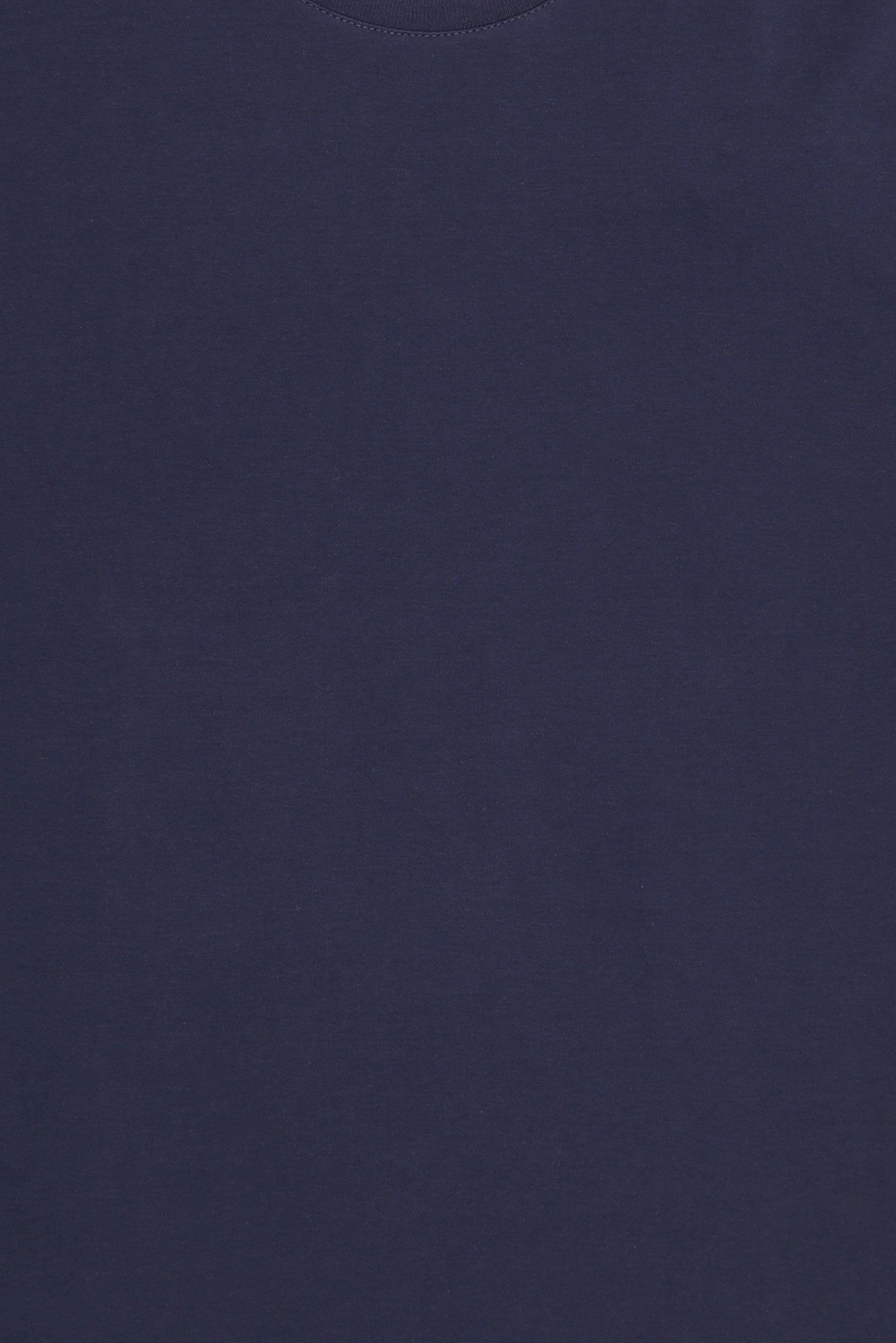 Men Crew Neck Short Sleeve Plain T-shirt, Navy Blue