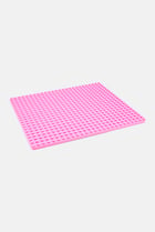 Buy Strictly Bricks Classic Brick Square Stackable Baseplate, Pink ...