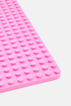 Buy Strictly Bricks Classic Brick Square Stackable Baseplate, Pink ...