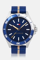 Buy Tommy Hilfiger Men 1792011 Retro Wrist Watch, Navy Combo Online ...