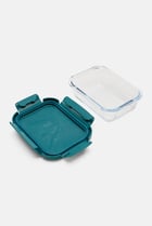 Buy Nutrifresh Rectangular Glass Dish With Locking Lid 600ml ...