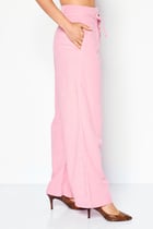 Buy Promod Women Wide Leg Plain Tapered Pants, Pink Online | Brands For ...