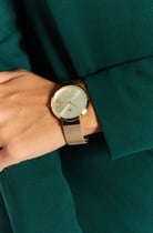 Buy Tommy Hilfiger Women 1782217 Round Quartz Watches 35 mm, Gold ...