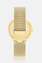 Buy Tommy Hilfiger Women 1782217 Round Quartz Watches 35 mm, Gold ...