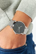 Buy Calvin Klein Men 25200260 Stainless Steel Watch 40 mm, Silver/Black ...