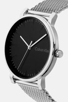 Buy Calvin Klein Men 25200260 Stainless Steel Watch 40 mm, Silver/Black ...