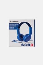 Headphones On-Ear With Microphone Remote Function Good, Blue