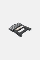 Buy Lifestyle Plastic 9 Inch Folding Step Stool With Handle, Black ...