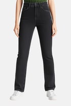 Women Regular Fit Washed Stretchable Jeans, Grey