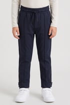 Toddlers Boy Brand Logo Track Pants, Navy Blue