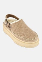 Women Mirellie Adjustable Buckle Clogs, Taupe
