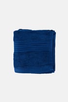 4 Pieces Hand Towel Set, Navy Blue