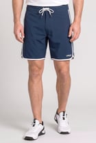 Men Performance Fit Brand Logo 19 Inseam Outdoor Shorts, Navy
