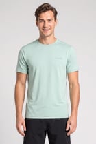 Men Sportswear Fit Short Sleeve Training T-Shirt, Sage Green