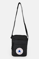 Women Brand Logo Cross Body Bag, Black